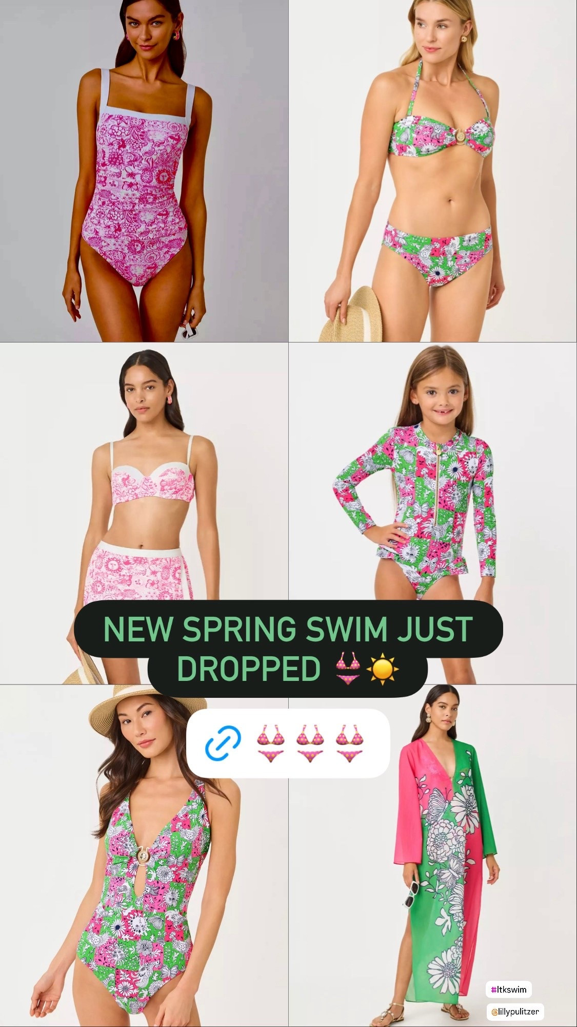 Swim 

New spring swim from Lilly Pulitzer just dropped—and this is the release we’ve all been waiting for 💖🌴

This collection is part of Lilly’s Vintage Vault / Archival Revival, bringing back iconic prints in the most flattering swim silhouettes. One-pieces, bikinis, rash guards, and even matching coverups—there’s something for everyone (including littles!).

These heritage prints always go fast, especially swim. If you’ve had your eye on a statement Lilly suit for spring break, cruises, or beach days, don’t wait on this one.

Lilly Pulitzer swim, Spring swimwear, Vintage Vault Lilly, Archival Revival, Lilly one piece swimsuit, Lilly bikini, Family matching swim, Resort swimwear, Cruise swim, Spring break swim, resort wear, swimsuit, spring break, 


#LillyPulitzer
#LillySwim
#VintageVault
#ArchivalRevival
#SpringSwim
#ResortStyle
#LTKSwim
#LTKFinds
#BeachStyle
#CruiseStyle
#LTKSwim


#LTKSeasonal #LTKTravel #LTKKids