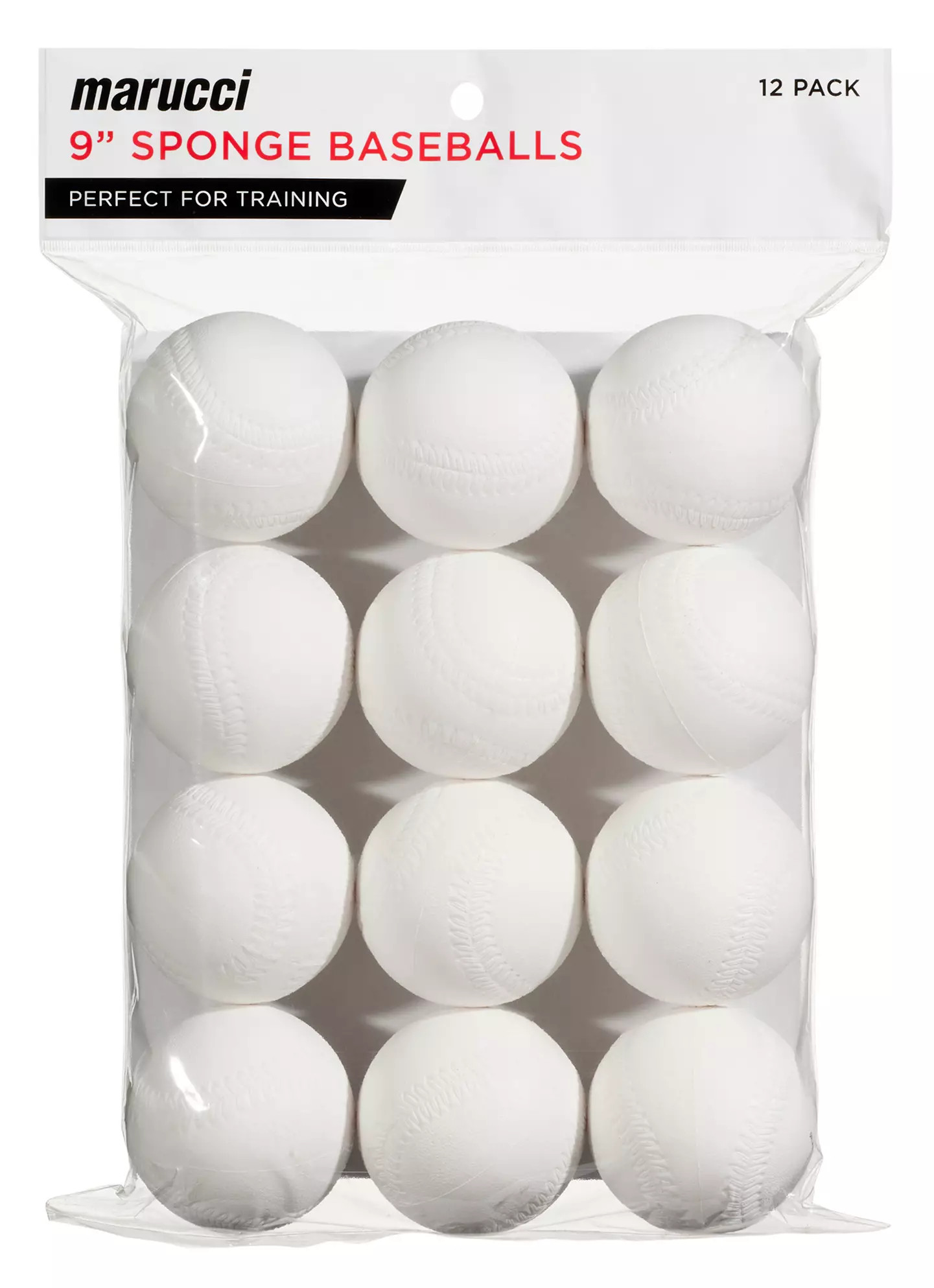 Marucci 9" Sponge Training Baseballs - 12 Pack | DICK'S Sporting Goods