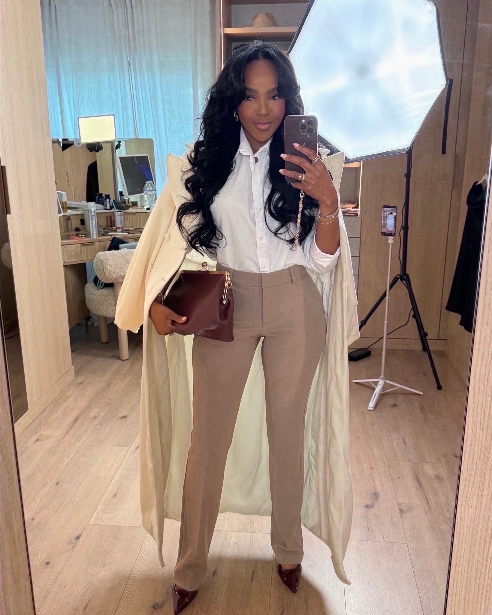 Scroll to shop!
Neutral layers and tailored trousers for a polished power look.

#LTKgrwm #LTKWorkwear #LTKootd #LTKgrwm #LTKootd #LTKPetite