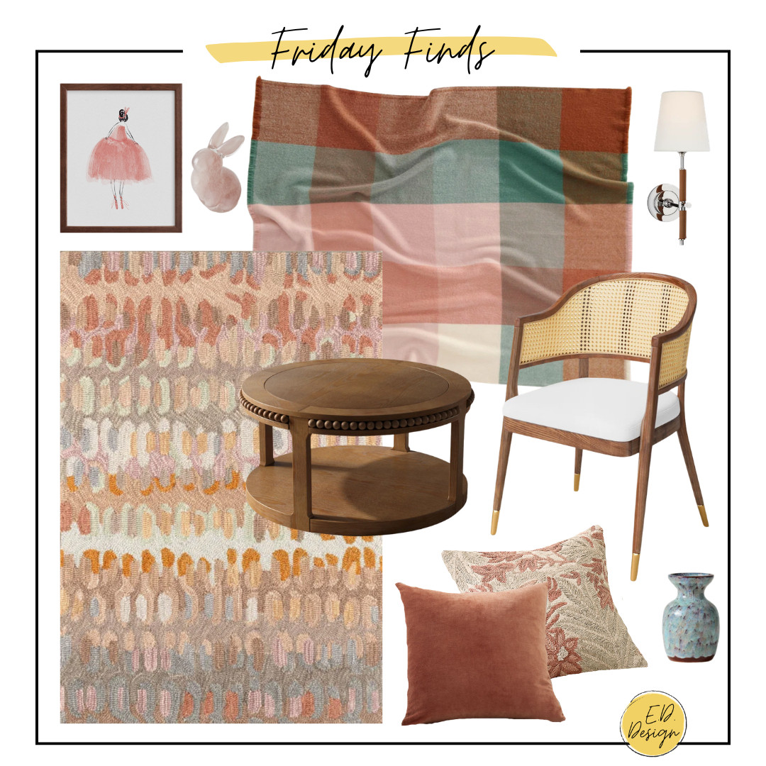 Friday Finds - I'm loving this collection of soft pink, coral, and teal home decor just perfect for the start of spring. 

 #LTKHome