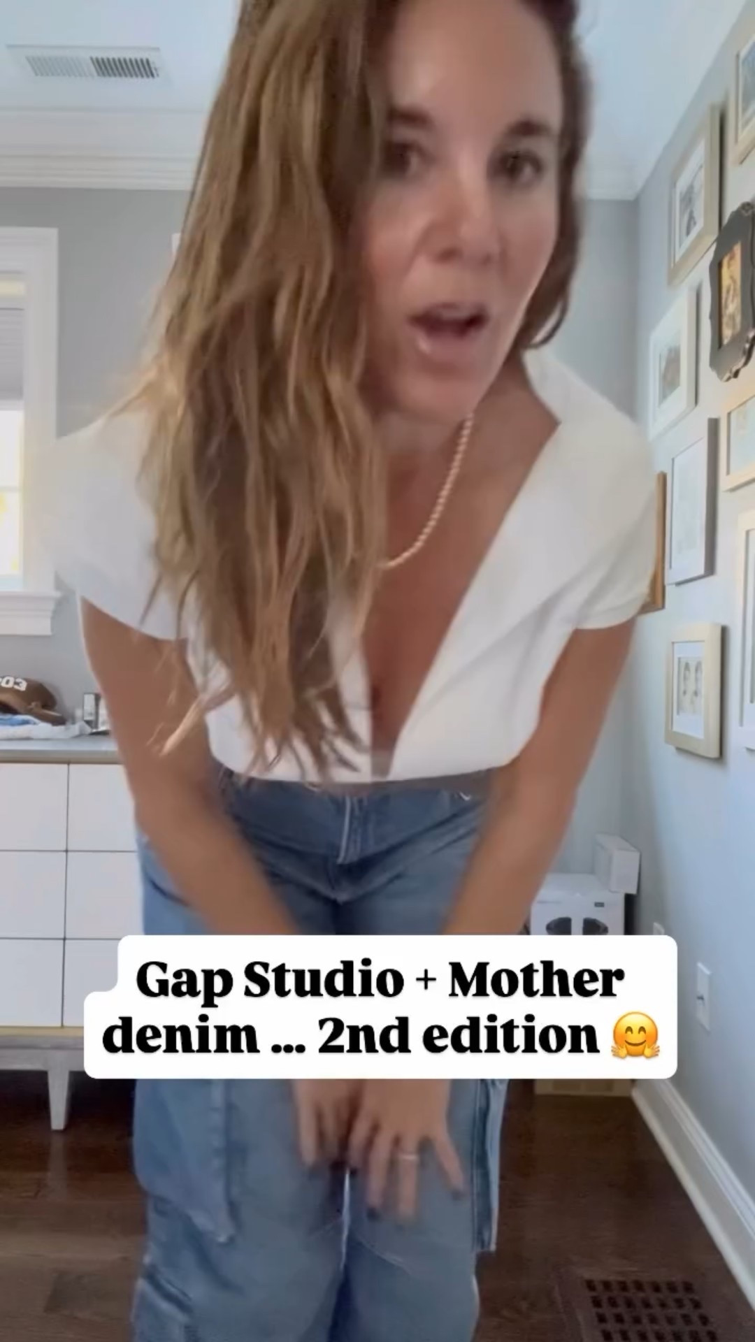Gap Studio + Mother Denim try on sesh #2….. cargo 👖 and a bodysuit. 

Tell me what you think — about both! 

Bodysuit is sold out but I’m sure they will restock so linked it anyway— and linked some cute Gap cargos so you don’t have to break the 🏦 with the Mother pair if you don’t want. 

#bodysuit #denim #jeans #motherdenim #gapstudio @gap @mother #whatimwearing #stylist #wardrobestylist #howtowear #ootd #fairfieldct #fall2025 #fallfashion #trending #over40fashion