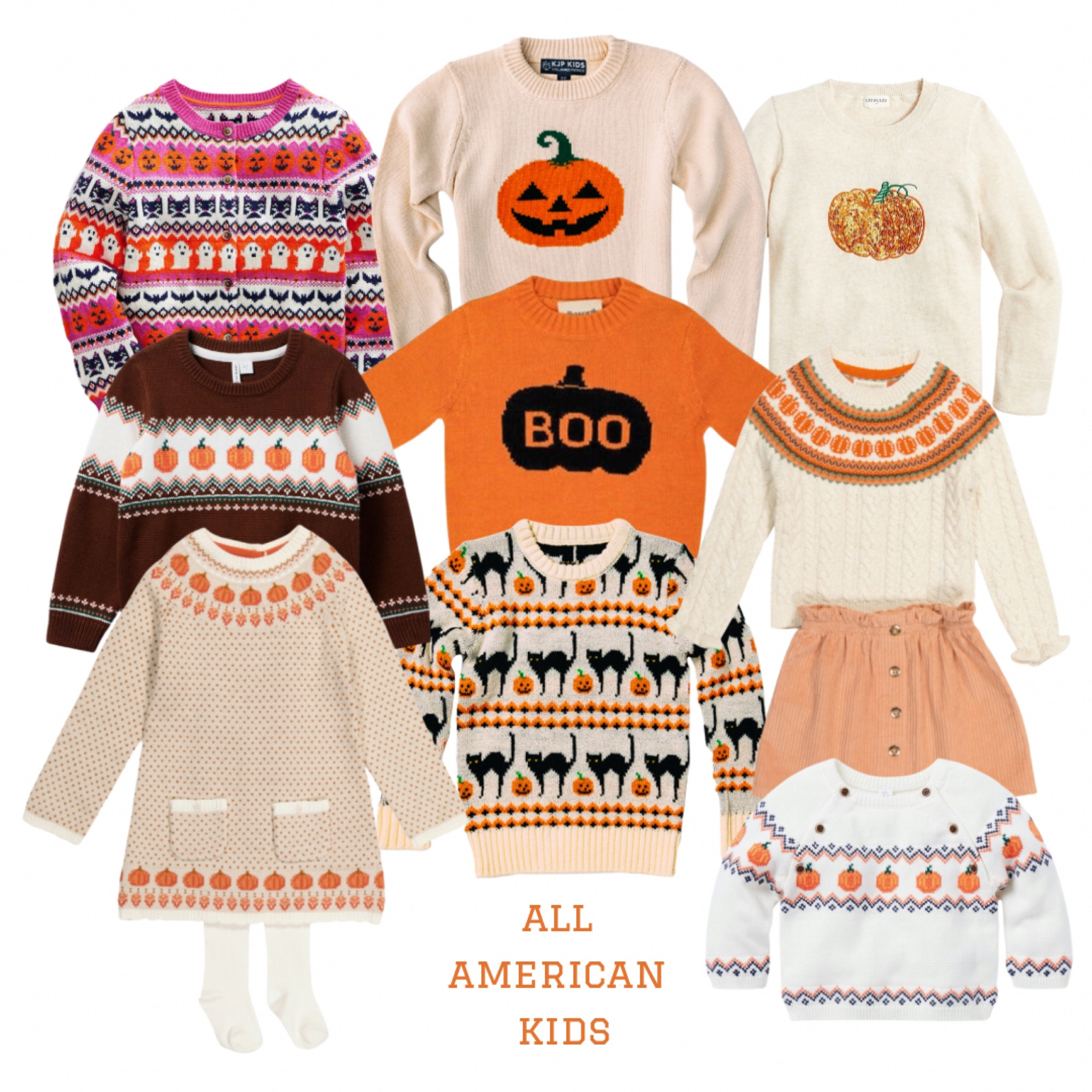 Sweater weather, fall photo looks for family, pumpkin picking, family photo shoot, holiday card, Christmas card, matching siblings, neutrals for kids, pumpkins, Halloween sweater, pumpkin sweater, preppy kids, 

#LTKSeasonal #LTKkids #LTKHalloween