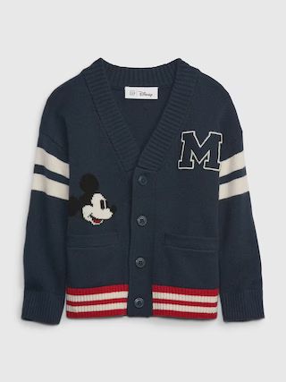 babyGap | Disney Mickey Mouse Varsity Sweater Cardigan | Old Navy (US)