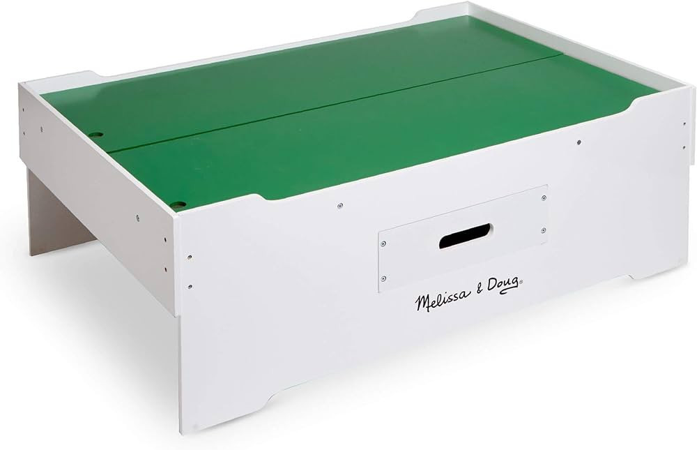 Melissa & Doug Deluxe Wooden Multi-Activity Play Table for Playroom - Kids Activity Table With St... | Amazon (US)