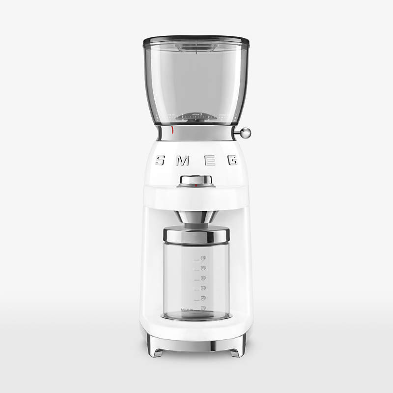 Smeg Black Coffee Grinder + Reviews | Crate & Barrel | Crate & Barrel