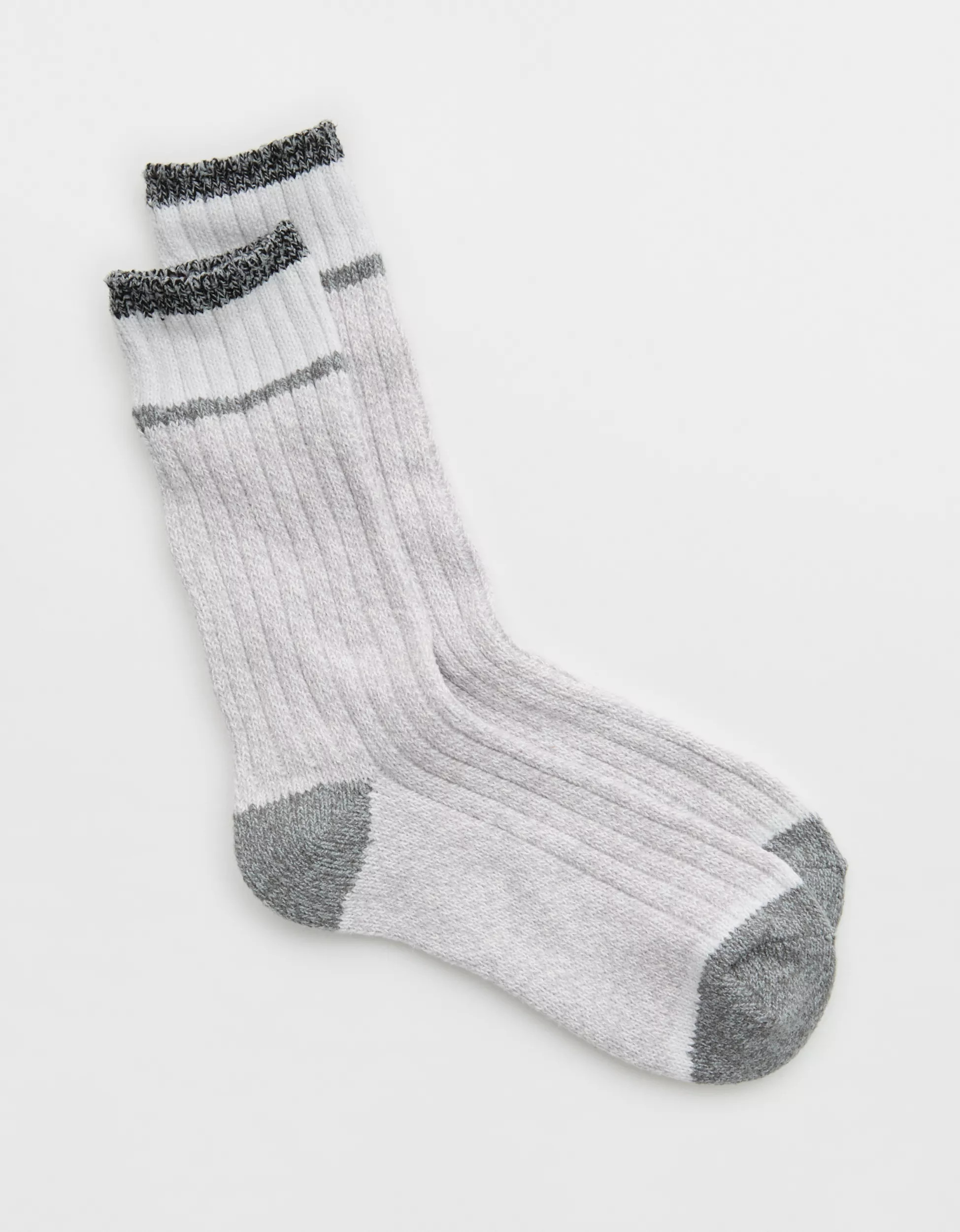 Aerie Colorblock Marled Crew Socks | Aerie
