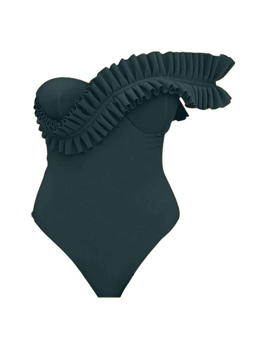 NISI One-Piece Ruffle Swimsuit | Saks Fifth Avenue