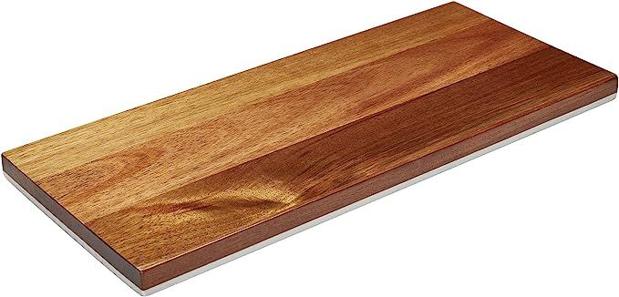 Sabatier Prep and Serve Acacia and White Stone Cutting Board, 8x18-Inch, Natural | Amazon (US)