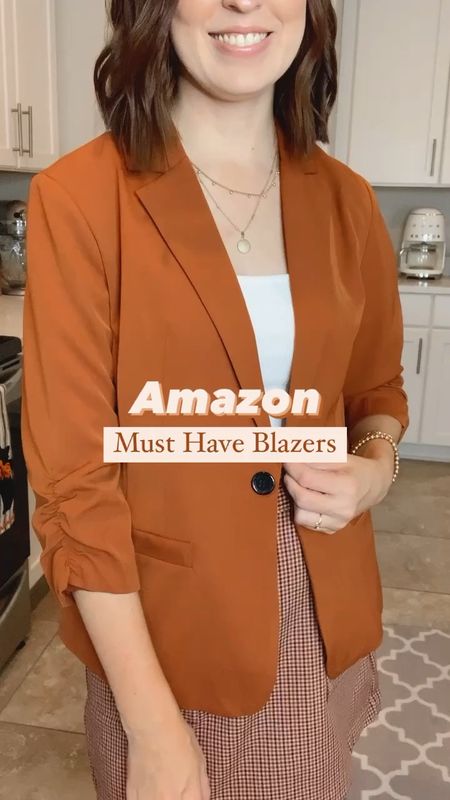 ⭐️ Two Amazon Blazer Must Haves ⭐️

Wearing a small in both!

#LTKxPrime #LTKstyletip #LTKfindsunder50