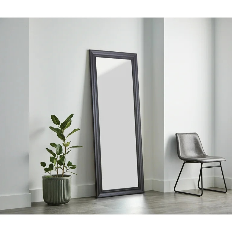 Better Homes & Gardens 27x70 Black Rectangle Large Full-Length Floor Mirror for Bedroom or Entryw... | Walmart (US)