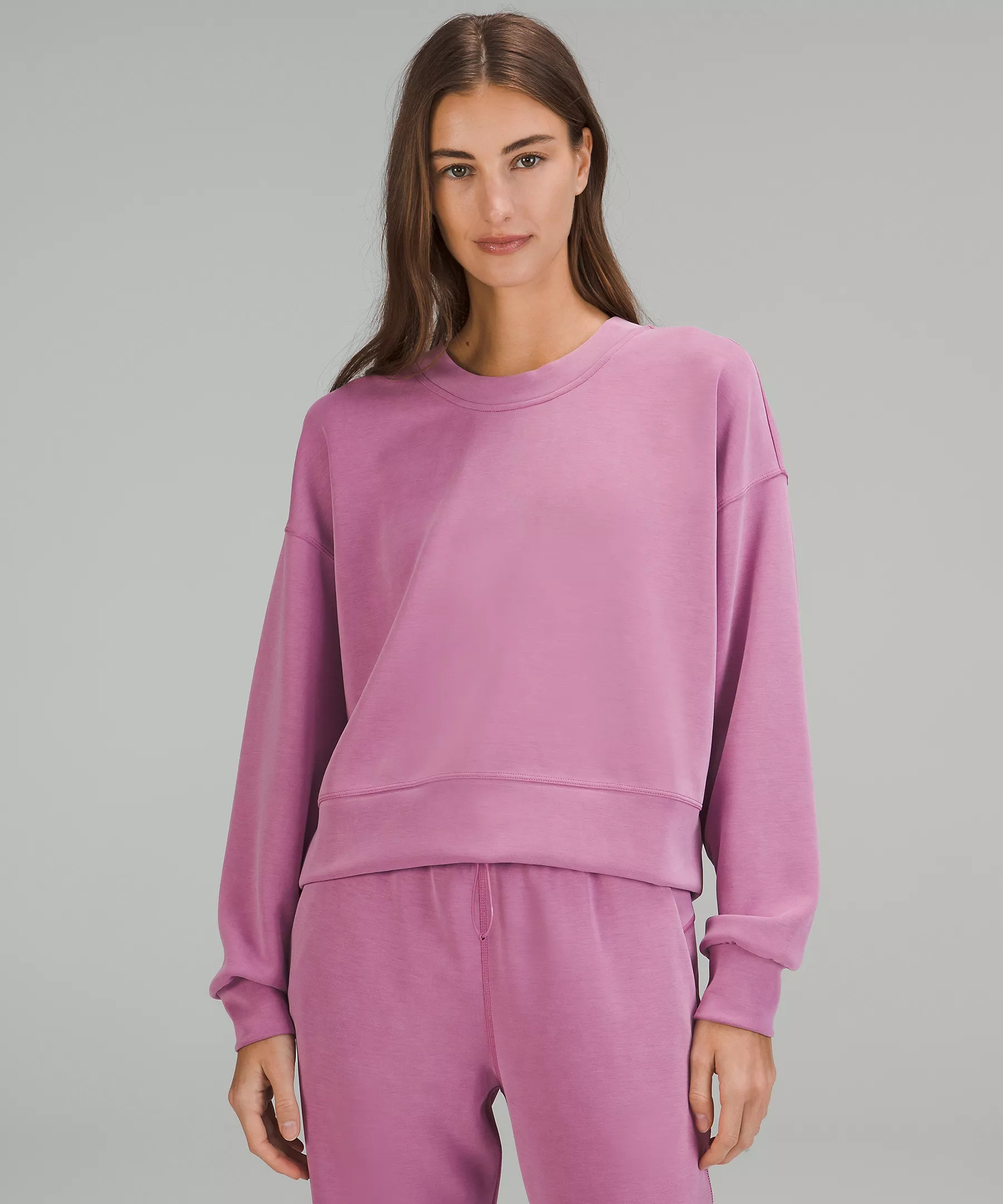 Perfectly Oversized Cropped Crew | Lululemon (US)