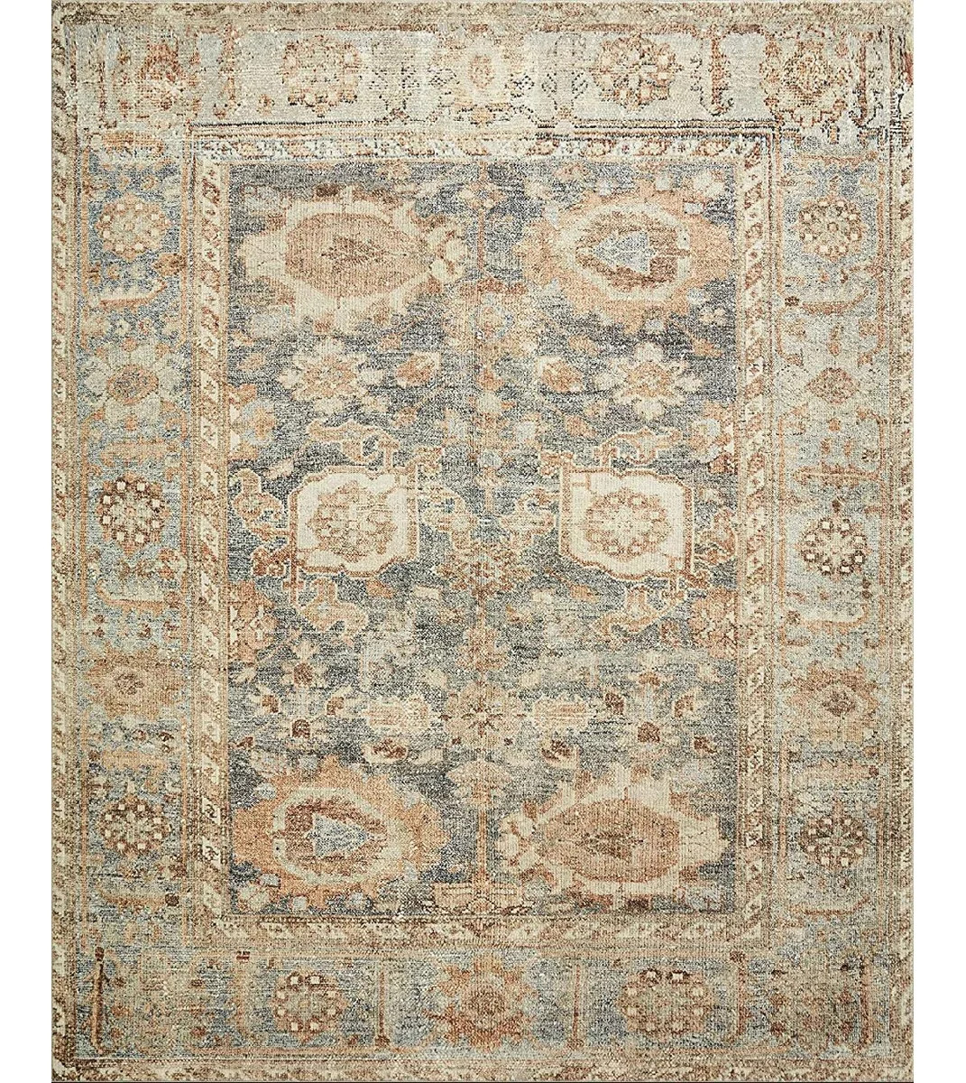 Loloi Ocean/Spice Area Rug Feat. CloudPile | Wayfair North America