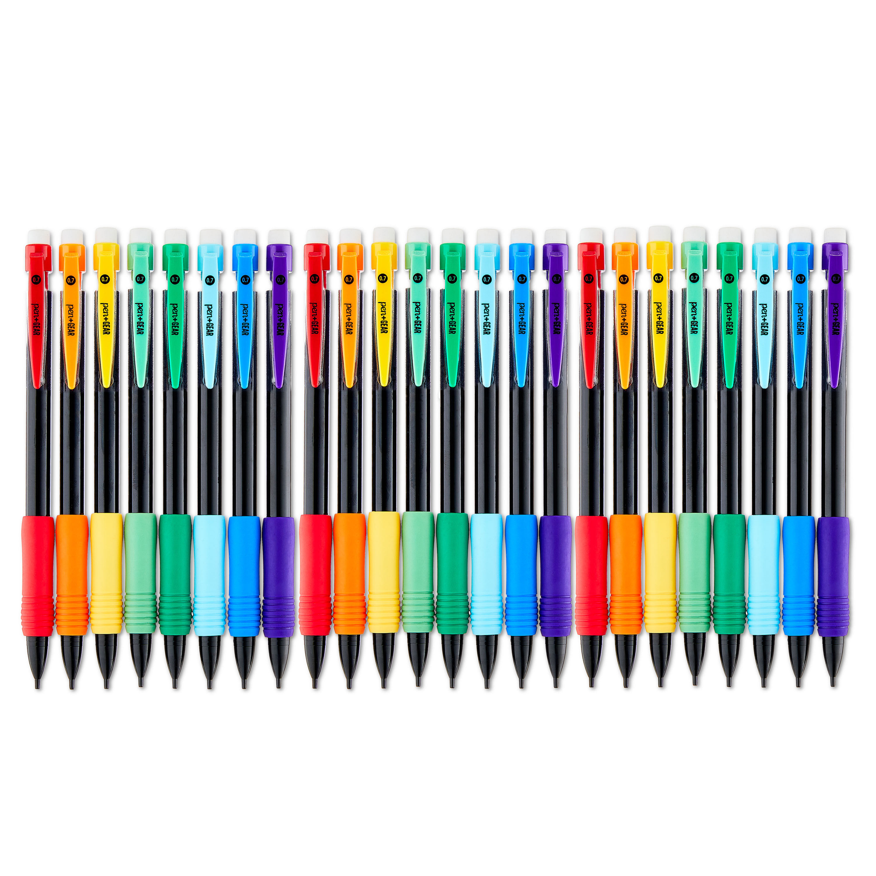 Pen+Gear #2 Disposable Mechanical Pencils, 0.7 mm, 24 Count | Walmart (US)
