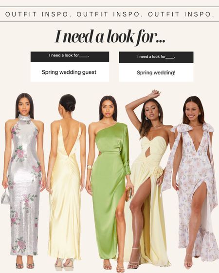 spring wedding guest dresses 

#LTKwedding #LTKstyletip #LTKSeasonal