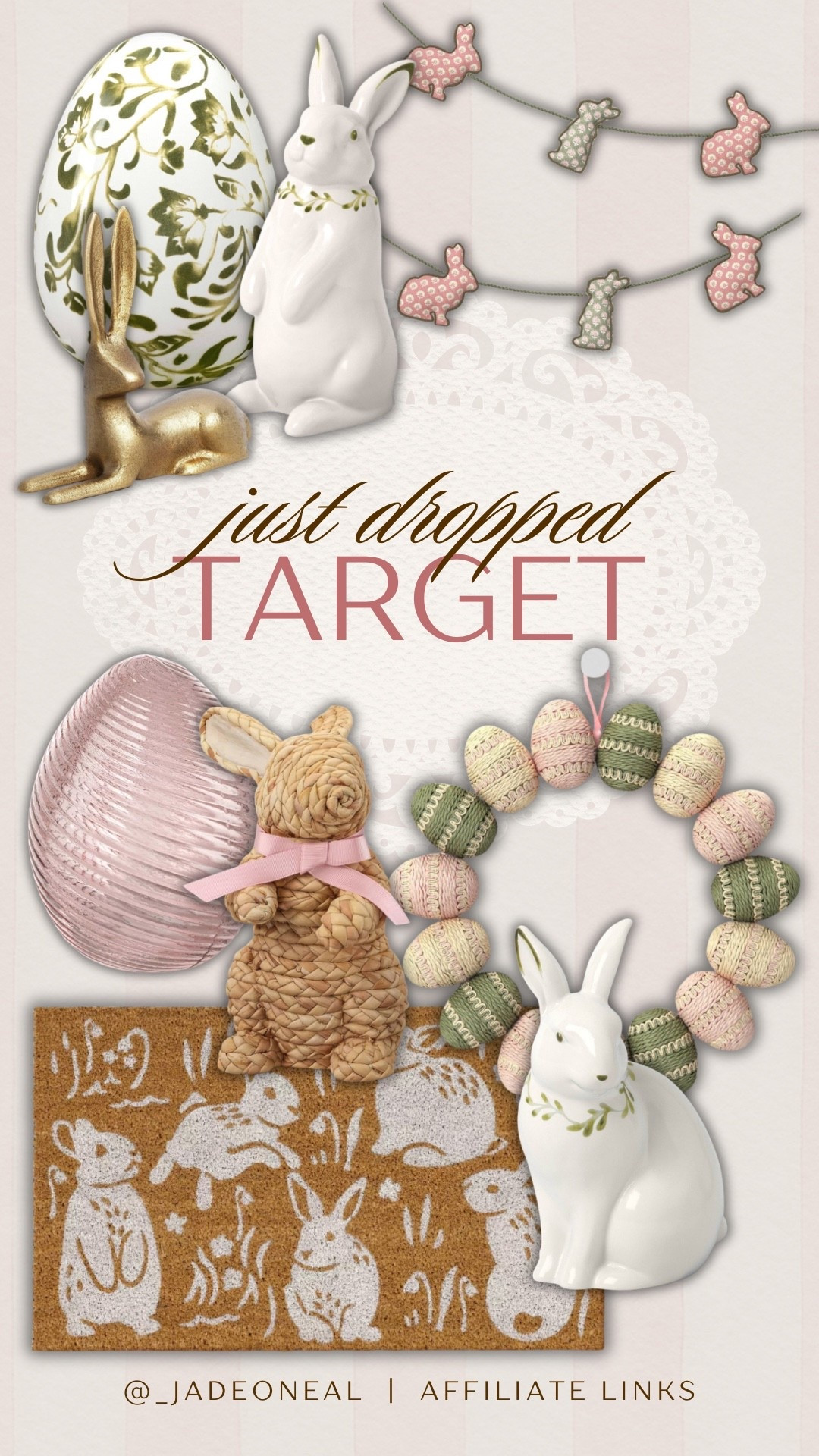 Just dropped at Target! The cutest seasonal Easter decor / spring refresh for your home 🐰 

Seasonal home collection decor eggs bunnies bunny gold ceramic rattan wicker woven wreath coir doormat affordable 

#LTKHome #LTKmomlife #LTKSeasonal