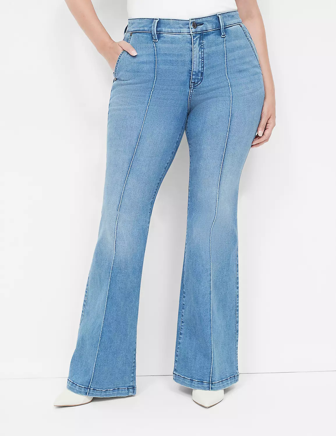 Signature Fit High-Rise Ultra Flare Jean | LaneBryant | Lane Bryant (US)