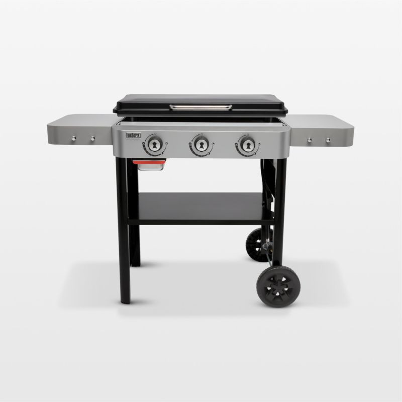Weber Griddle G28 Gas Grill + Reviews | Crate & Barrel | Crate & Barrel