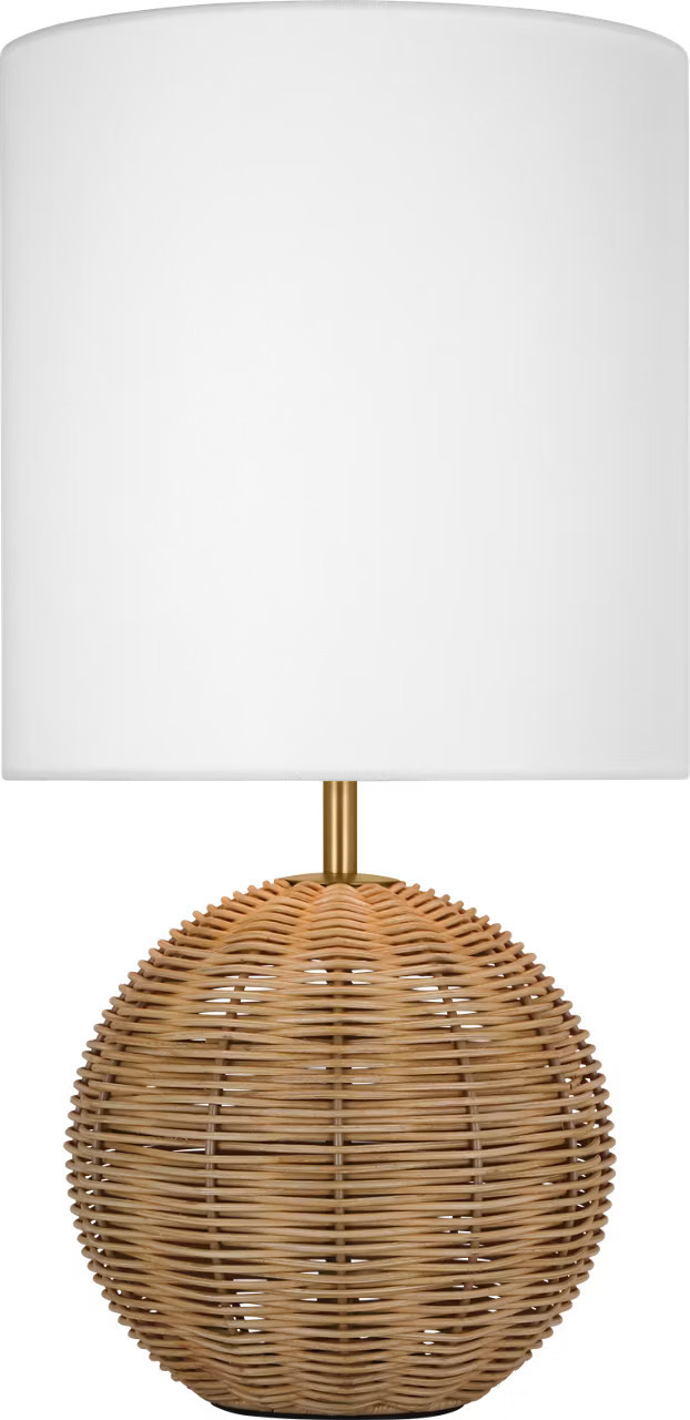 kate spade new york Mari Small Table Lamp Rattan Bulbs Inc - Visual Comfort | Visual Comfort