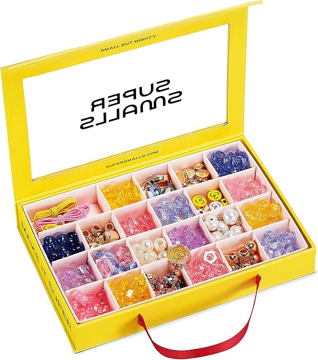 Super Smalls Make It Super DIY Bead Kit | Colorful Beads & Charms for Jewelry Making, Crafting Pa... | Amazon (US)