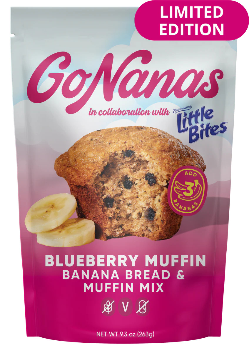 GoNanas X Little Bites® Blueberry Muffin Banana Bread Mix | GoNanas