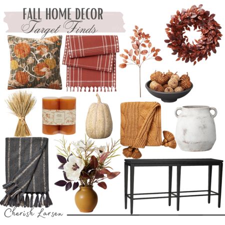 Target new arrivals in Fall home decor! Almost everything under $50. Linked some cute throw blankets, decorative objects, an entryway table, and more. 

#LTKhome #LTKSeasonal #LTKunder50