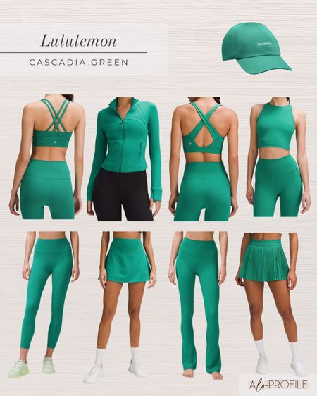 LULULEMON NEW COLORWAY// green for spring! Love this new color for spring and summer

#LTKActive #LTKfitness