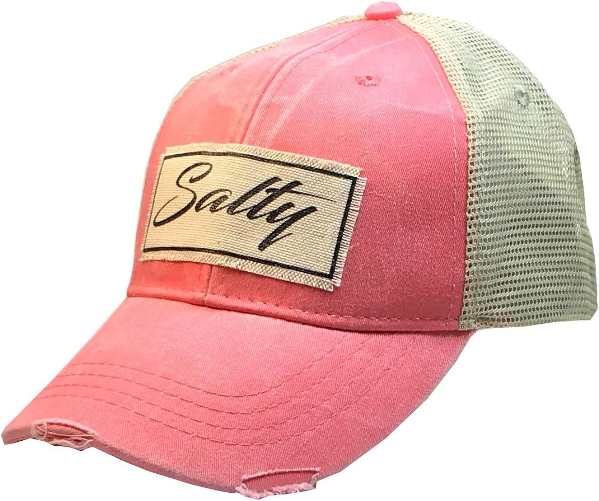 Vintage Life Funny Hats for Women and Girls, Distressed Trucker Baseball Cap with Sayings | Amazon (US)