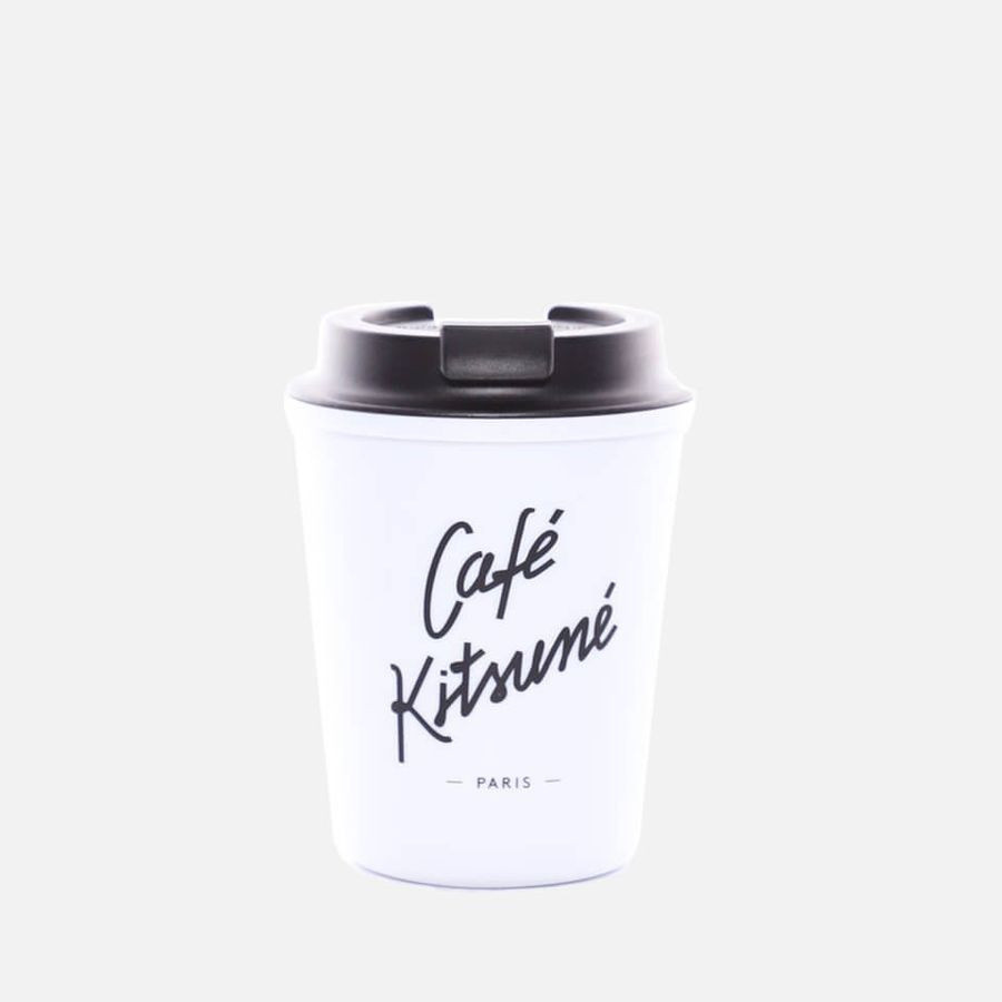 Cafe Kitsuné Coffee Tumbler - White | Coggles (Global)