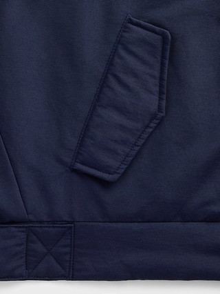 GapStudio Faux Fur-Lined Crop Bomber Jacket | Gap (US)