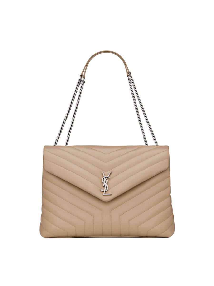 Loulou Large Chain Bag In Quilted Leather | Saks Fifth Avenue