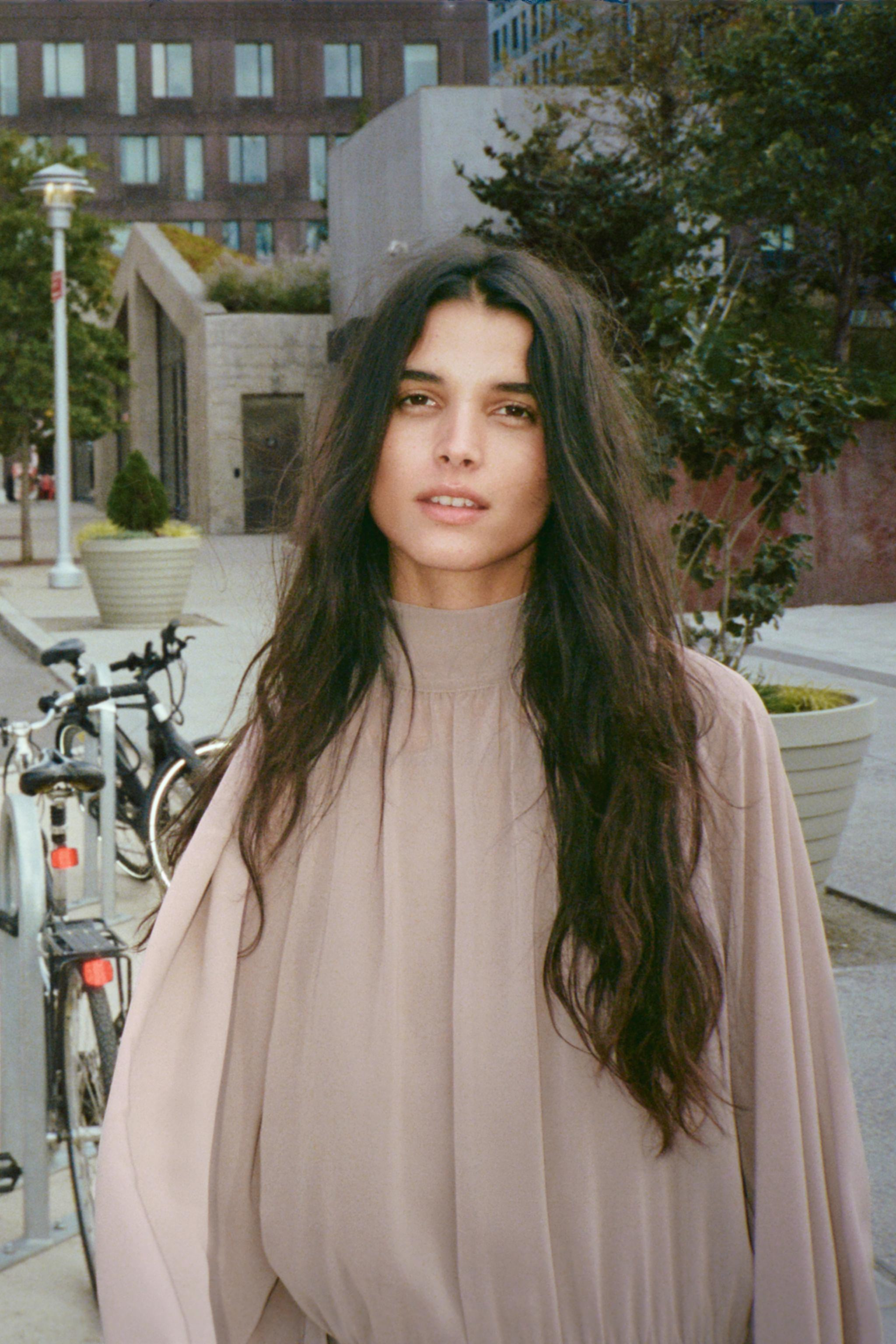 FLOWY TIED SHORT DRESS | Zara US