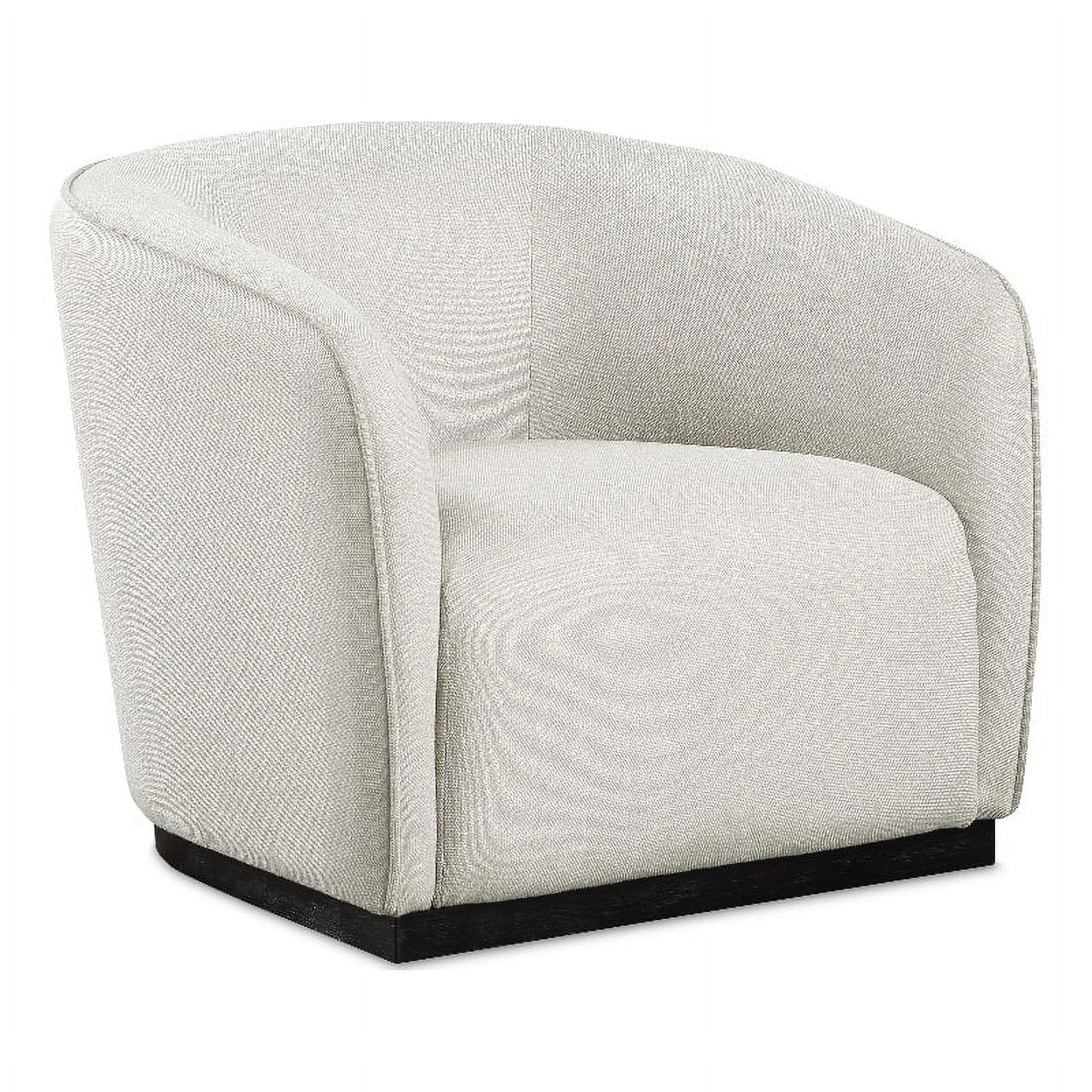 Meridian Furniture Mylah Beige Fabric Chair | Walmart (US)