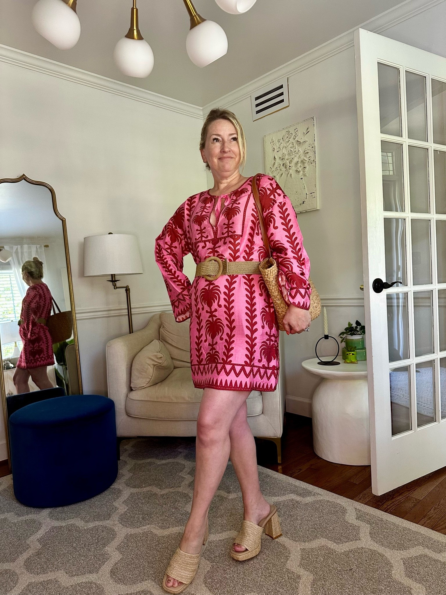 Okay wait… adding the belt completely changed the vibe of this dress. Love that it can go from easy poolside cover up to a styled vacation dinner look just by switching accessories. This is the kind of resort piece I always pack because it works for beach days, lunch, shopping, and dinner without overthinking it. Linked the dress, shoes, and accessories in my LTK.

#ltkstyle #ltktravel #resortwear #vacationstyle #summerfashion #petitefashion #over40style #beachvacation #vacationoutfit #resortstyle #coastalstyle #marylandinfluencer #easternshoremd #styledontheshore #coastalchicstyle

#LTKTravel #LTKPetite #LTKOver40