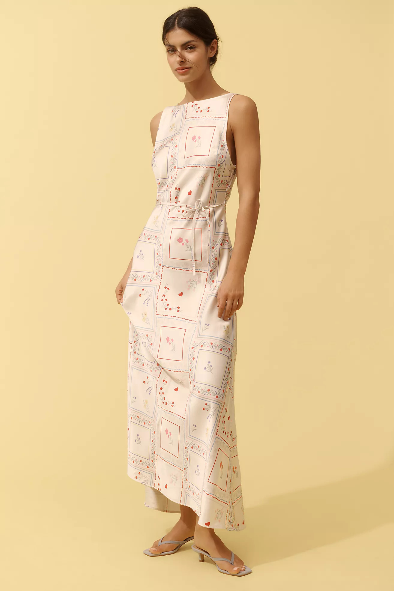 WeWoreWhat Boat-Neck Slip Maxi Dress | Anthropologie (US)