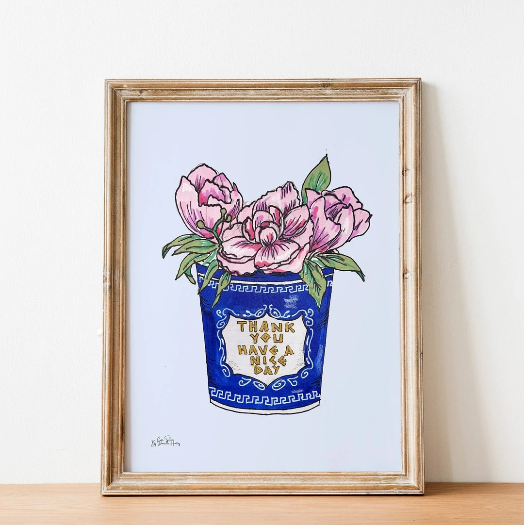 NYC Wall Art, Coffee Cup, Wall Decor, Wall Print, Greek Coffee Cup - Etsy | Etsy (US)