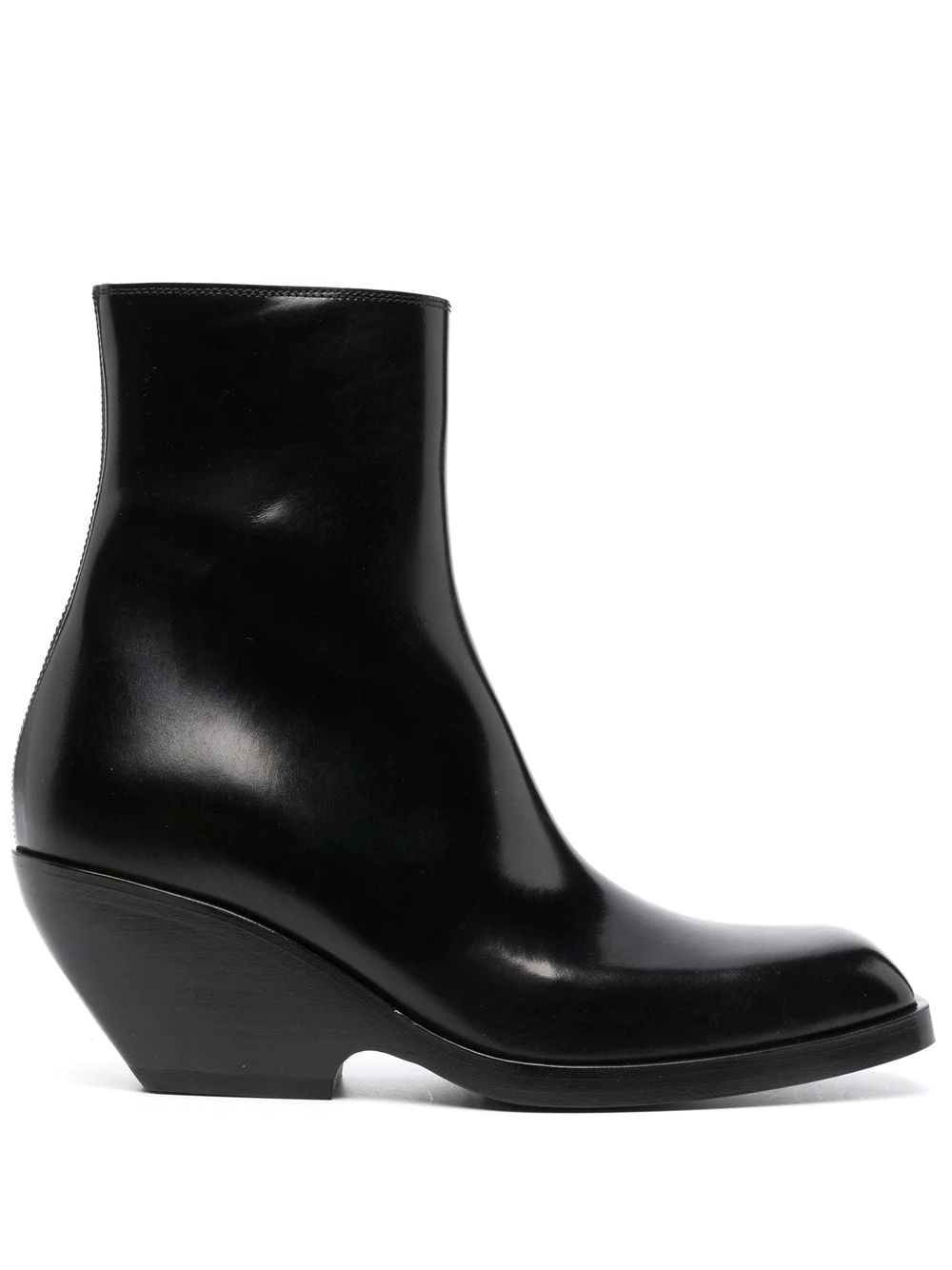 square-toe ankle boots | Farfetch Global