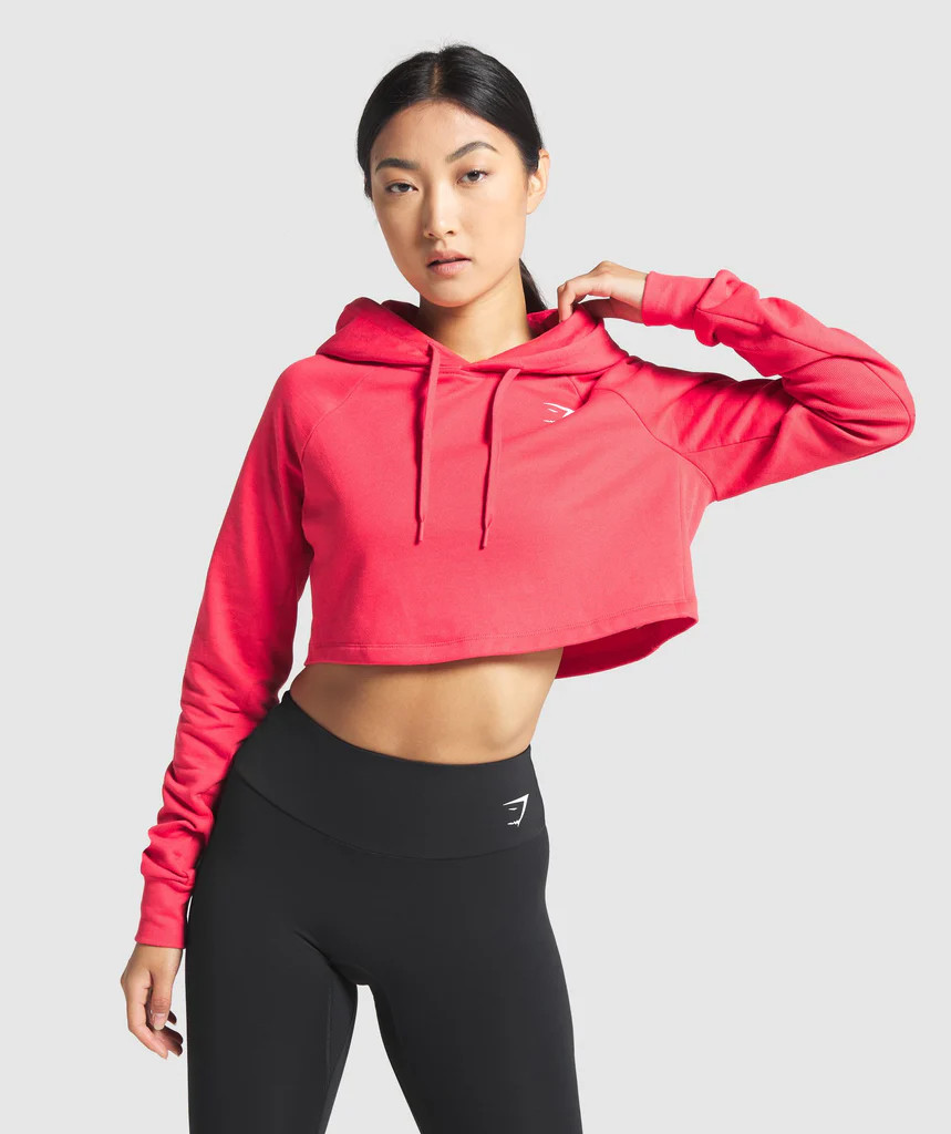 training cropped hoodie | Gymshark (Global)