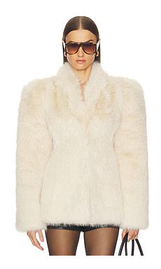 Camila Coelho Estela Coat in Bone from Revolve.com | Revolve Clothing (Global)
