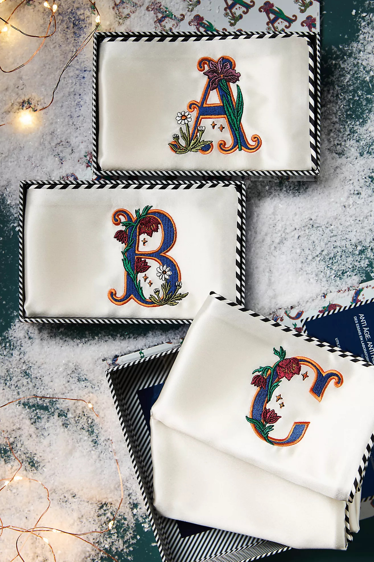 Slip Silk Initial Collection Queen Pillowcase | Anthropologie (US)