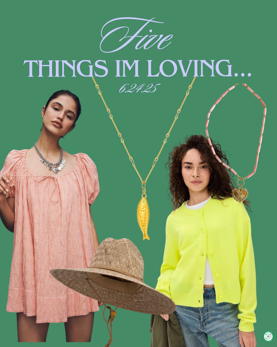 6.24.25
Five things I’m 🤟🏻ing

#LTKSeasonal #LTKOver40