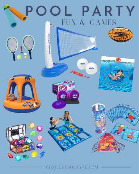 Is there anything better than a day by the pool? 

Pool toys, summer activities, swim, summer outdoor toys, pool games, inflatables, pool party, basketball, football, volleyball, tic-tac-toe, water guns, pickle ball. 

#LTKSeasonal #LTKfamily #LTKswim
