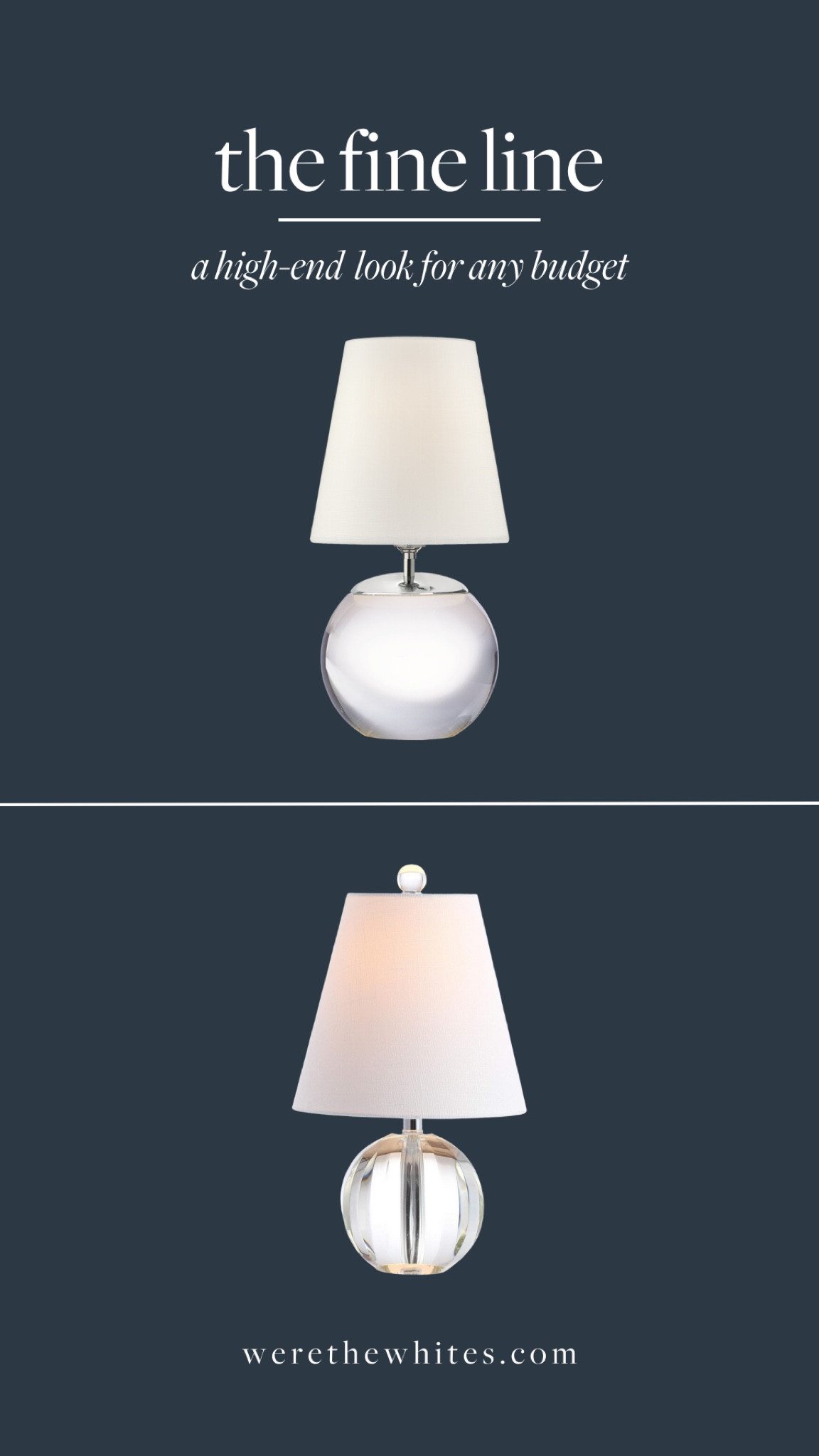 I love this small crystal lamp! We added one to our kitchen last year, and it provides that cozy feel without adding a large opaque item on our counters. We grabbed ours on Amazon, and it’s a very similar style to this beautiful designer one! 

#LTKStyleTip #LTKHome