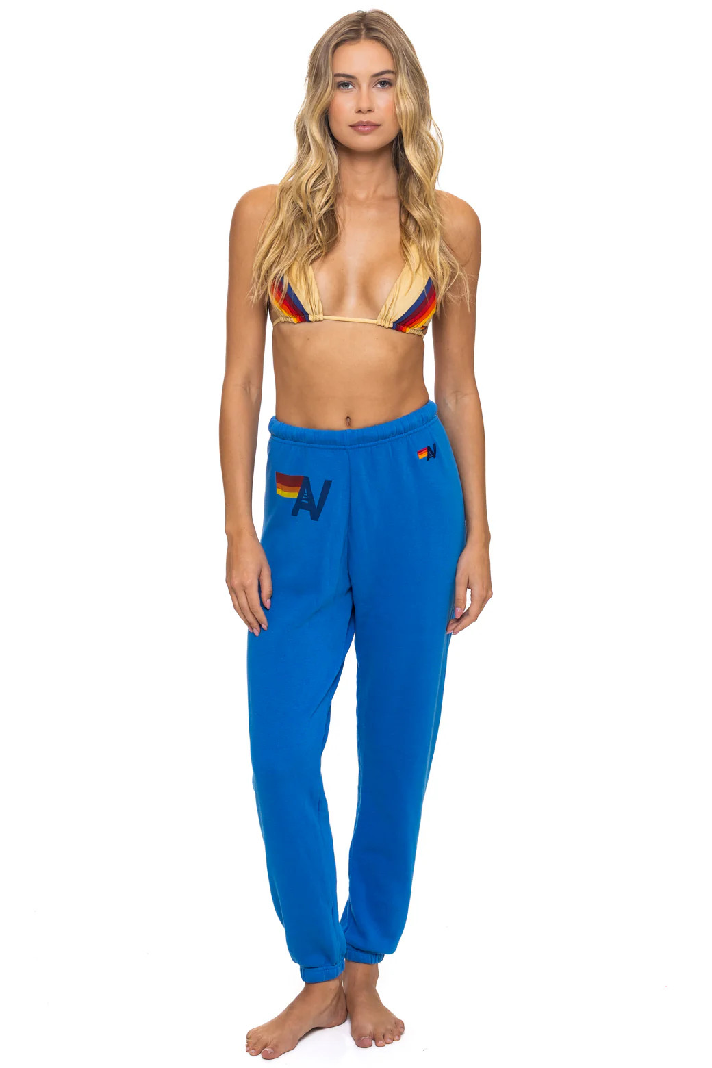 LOGO SWEATPANTS - ADVENTURE BLUE | Aviator Nation