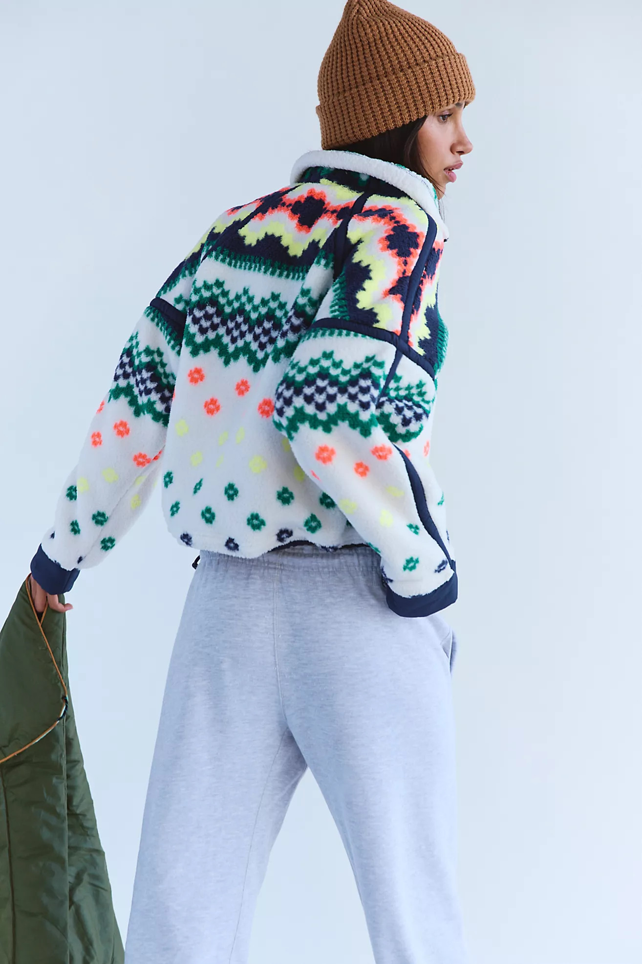 Mountain High Printed Half Zip Fleece | Free People (Global - UK&FR Excluded)