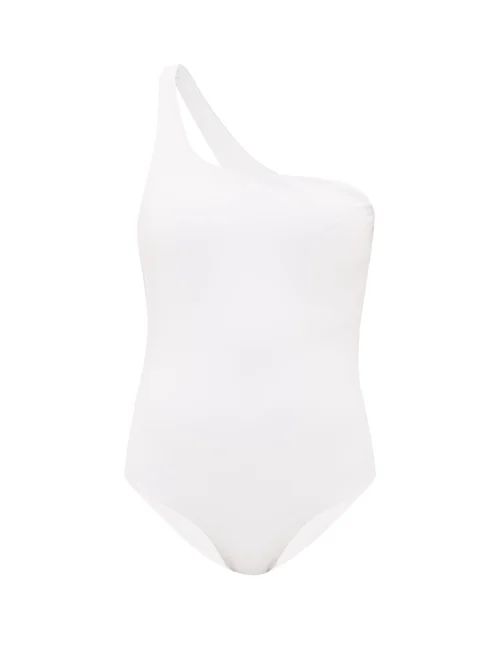 Jade Swim - Evolve One-shoulder Swimsuit - Womens - White | Matches (US)