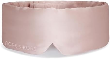 Dore & Rose Deep Sleep Mask Light Blocking, 23 Momme Mulberry Silk Eye Mask, Ultra Soft, Adjustab... | Amazon (US)