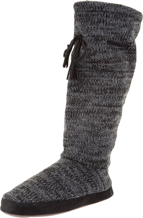 MUK LUKS Women's Tall Fleece-Lined Slipper Boot | Amazon (US)