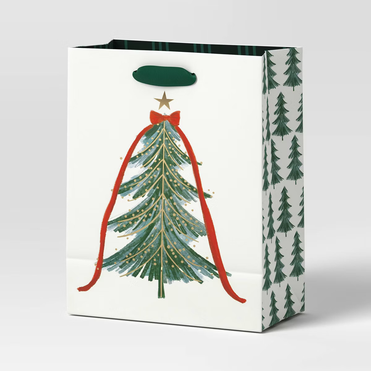 Tree Large Cub Christmas Gift Bag Ivory - Wondershop™ | Target