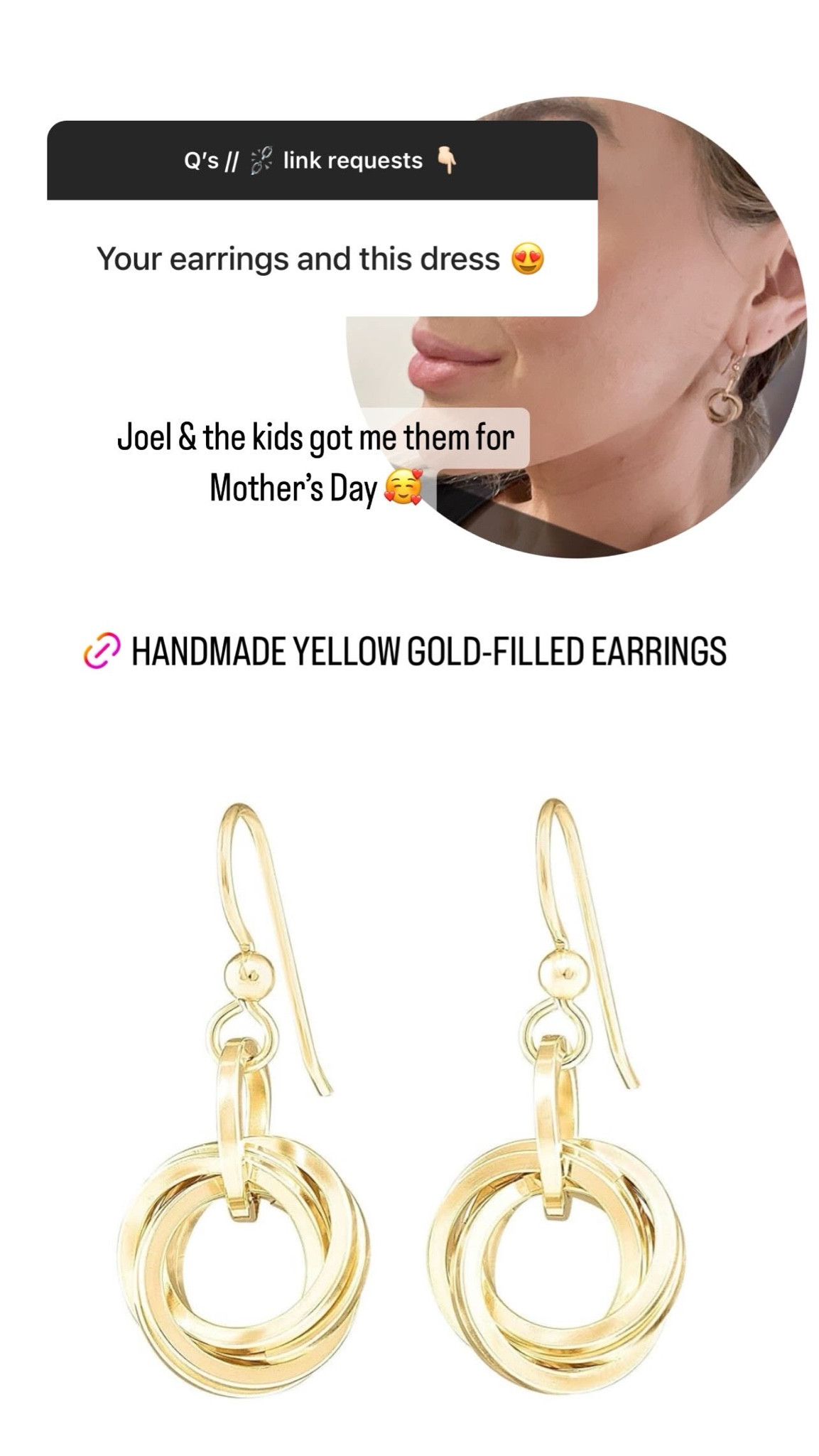 Amazon Gold-Filled earrings 💓

•••••••••••
Dressy 14K Yellow Gold-Filled Love Knot Circle Dangle Earrings for Women Classy Geometric Designer Earrings for the Minimalist Mother Jewelry Gift Idea for Wife (French Wire)

#LTKSummerSales #LTKFindsUnder100 #LTKU