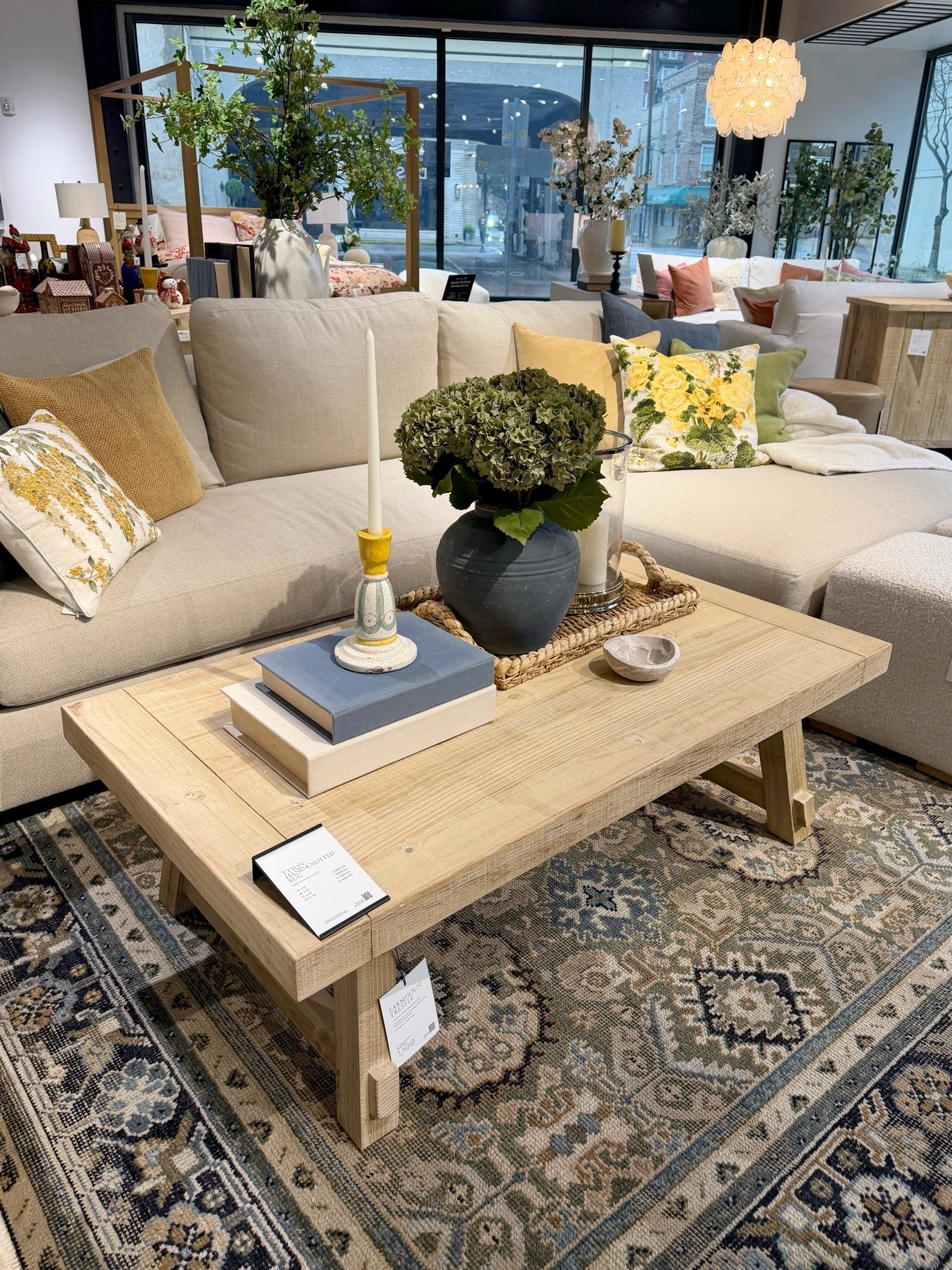 Vintage-inspired rug inspo! 😍 The Tyson Hand-Knotted Wool Rug from Pottery Barn in the Loden colorway features such a beautiful intricate pattern with rich blue and brown tones that add warmth and character to a space. 💙🤎 Hand-knotted from 100% wool, it has that timeless collected look that makes a room feel instantly layered and elevated.✨A gorgeous statement rug with artisan detail and lasting quality. Linked this rug and more vintage-inspired styles! ☺️ #PotteryBarn #AreaRug #Rug

#LTKHome #LTKSaleAlert